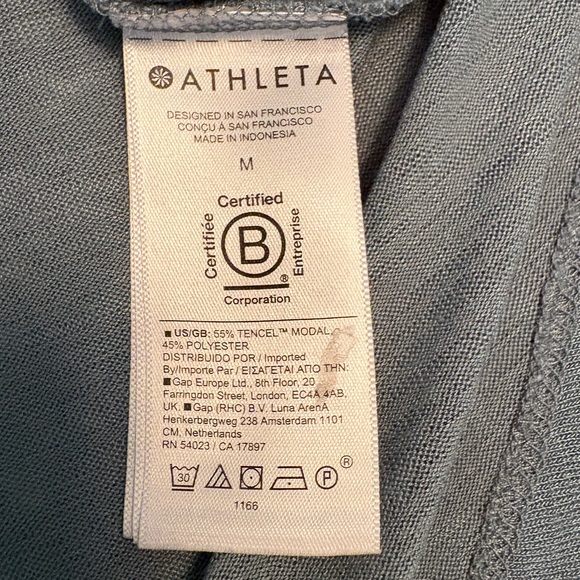 Athleta Slate Blue Tank Top - Picture 5 of 6
